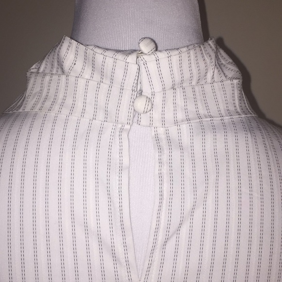 Alfani Rolled Collar Blouse - Picture 7 of 8